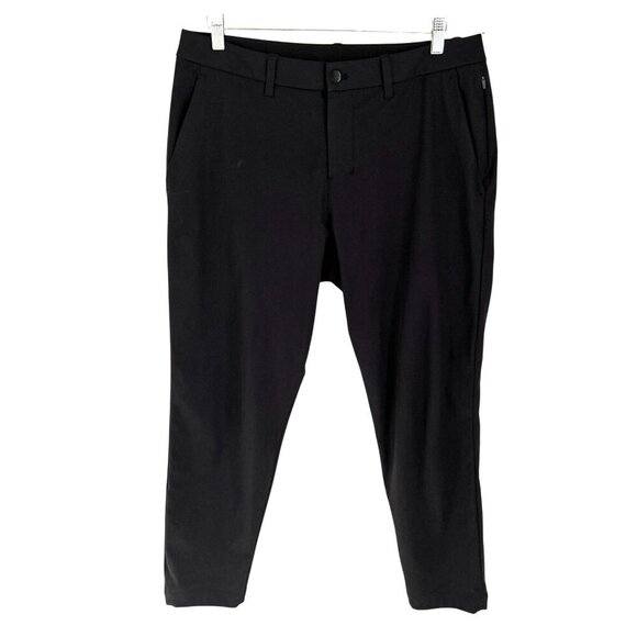 Lululemon Warpstreme ABC Trouser Black Everyday Performance Pants Size 34/32 - Picture 2 of 7